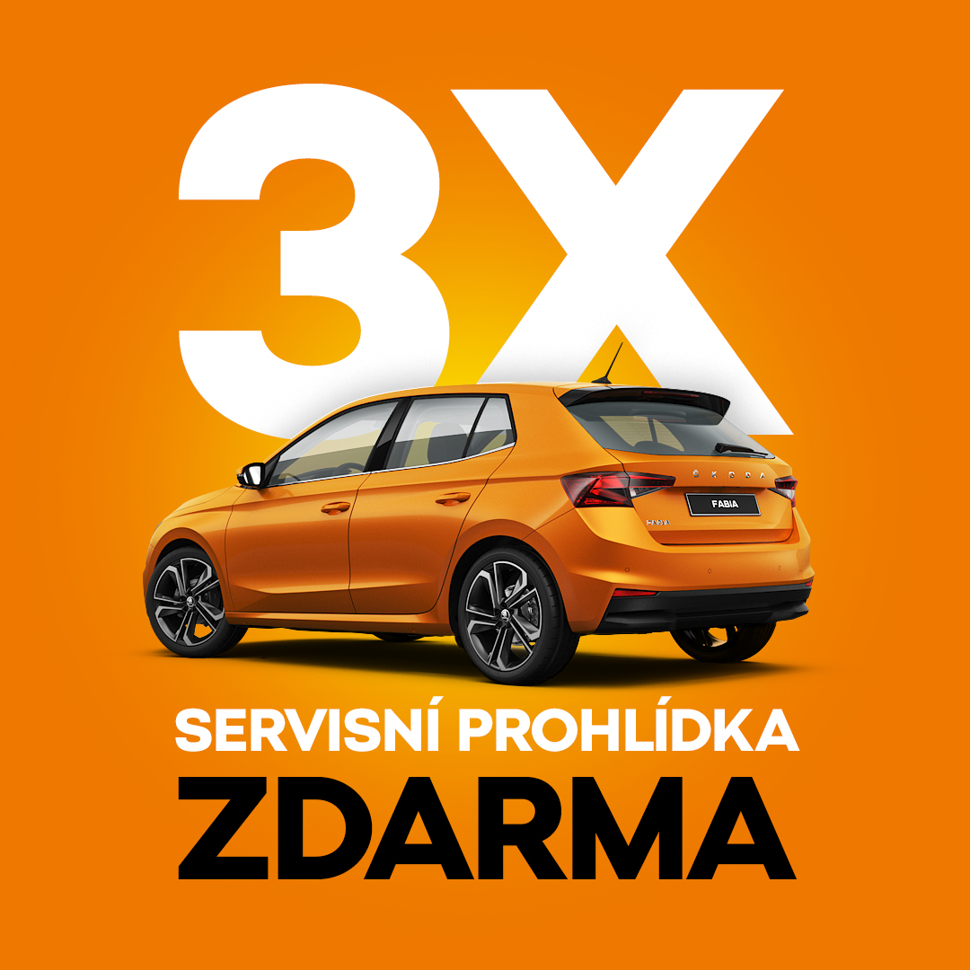 ŠKODA Plus – 3 servisní prohlídky zdarma