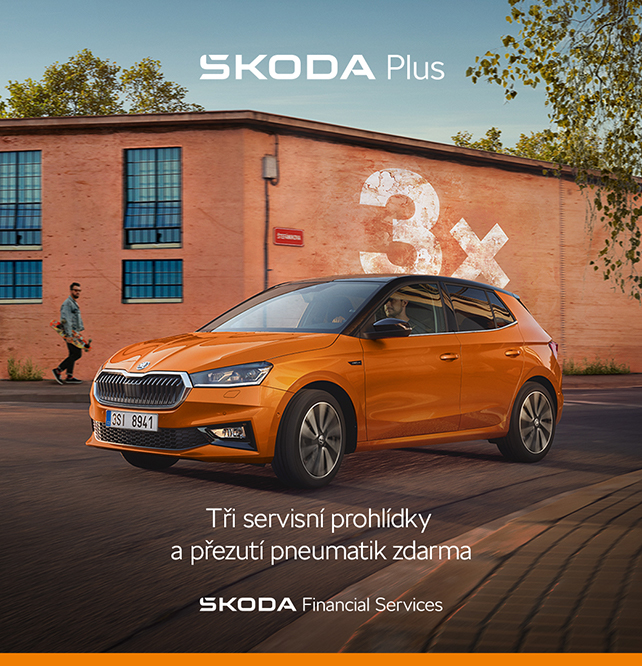 ŠKODA Plus – 3 servisní prohlídky zdarma