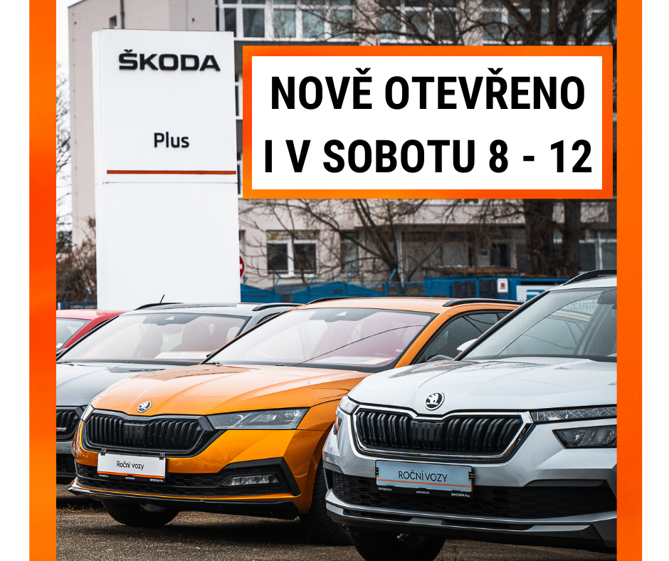 Nová otevírací doba Škoda Plus