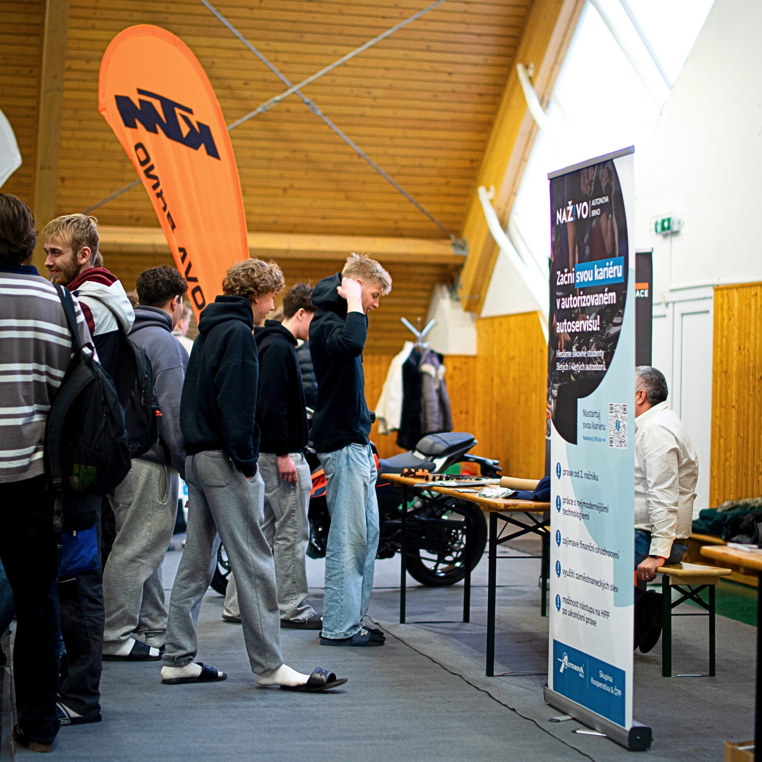 Byly jsme součástí Kariérního dne na ISŠA v Brně